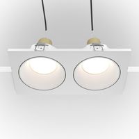empotrable de techo para banos zoom 2 luces