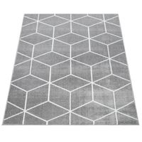 alfombra moderna bella gris  200x280 cm