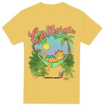 Garfield Camiseta manga larga Beach Time para hombre
