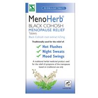 menoherb black cohosh menopause relief