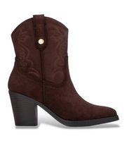 xti para mujer 14610503-marron botines 146105 marron 41 5 a 8cm cremallera casual