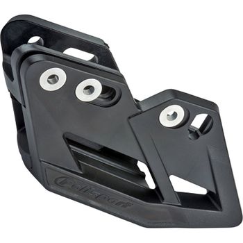 Protector cadena transmisión final Kawasaki KX 250 4T '09- guía Polisport negro