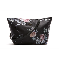 kamma tote bag black wflower