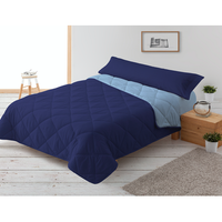 relleno nordico 300gr bicolor reversible cama 150160cm 240x220cm azul  azul  donegal collections