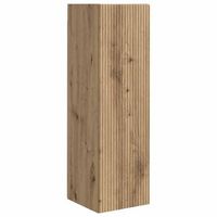 mueble de tv montado en la pared 30 x 31 x 100 cm roble artisan vidaxl