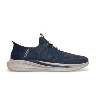 Skechers para hombre. 210889 Zapatillas Slip-ins RF Slade Caster marino (43), Plano, Cordones, Casual