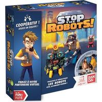 unidad muy especial stop robots - juego de mesa colaborativo bandai