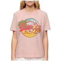 superdry camiseta t-shirt la graphic para mujer