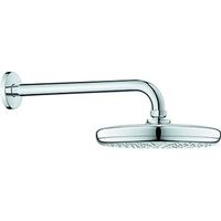 conjunto de ducha mural grohe tempesta 210 con brazo de 286 mm 1 chorro chrome 26411000