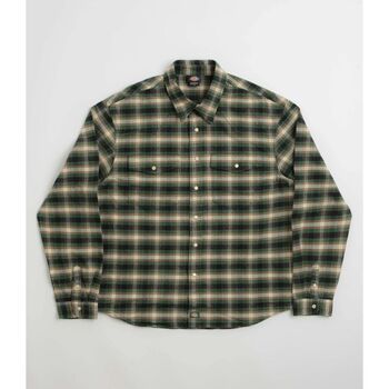 Dickies Camisa manga larga JOHNSONVILLE DK0A87PWPIN1-PINE NEEDLE para hombre