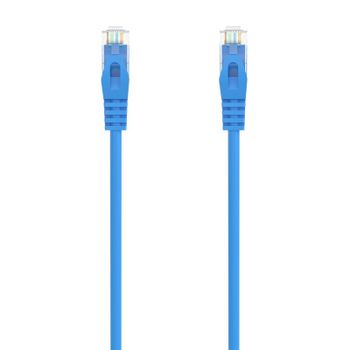 Aisens A145-0572 Cable de Red RJ45 UTP Cat 6A 50cm Azul