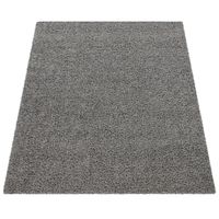 alfombra peluda trista gris  60x100 cm
