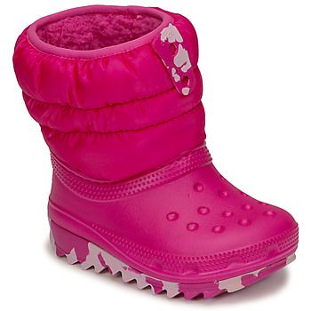 Crocs Descansos Classic Neo Puff Boot T para niña