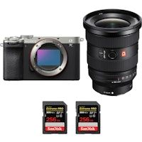 A7C II Silver + FE 16-35mm f/2.8 GM II + 2 SanDisk 256GB Extreme PRO UHS-II SDXC 300 MB/s + PDF MCZ