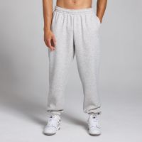 pantalon deportivo extragrande rest day para hombre de mp - gris claro jaspeado - xl