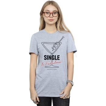 Sex And The City Camiseta Single And Fabulous para mujer