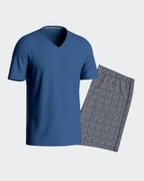 pijama corto de hombre en algodon