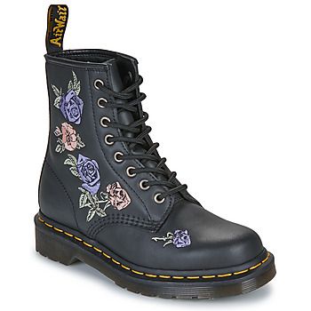 Dr. Martens Botines 1460 Vonda Black Genix Nappa para mujer