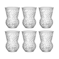 juego de 6 vasos coctel vidrio 38 cl