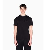 ax armani exchange para hombre xm002484af21936uc001 camiseta crew negro s casual algodon manga corta