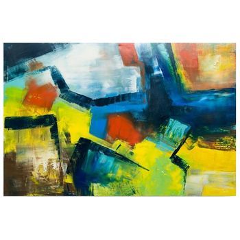Legendarte - Cuadro Lienzo, Impresión Digital - Cruce De Ríos - Decoración Pared Cm. 50x70