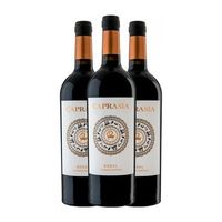 vegalfaro vino tinto caprasia anfora utiel-requena 75 cl 145 vol pack de 3 unidades