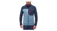 sudadera con capucha millet seneca fleece azul para hombre