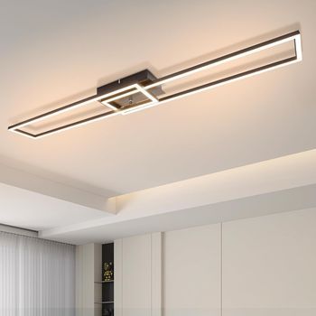 Nettlife Plafón Led 32w Moderno Blanco Cálido 3000k