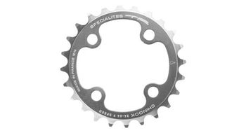 Especialidades ta chinook 4 puntos plato 64 mm 9 velocidad plata