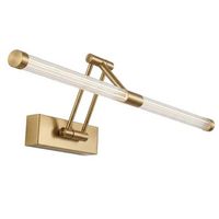 lampara de pared toolight app1900-1w brush gold led