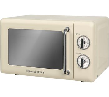 RUSSELL HOBBS RHRETMM705C Solo Microwave - Cream, Cream