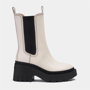 Coach Alexa Leather Heeled Chelsea Boots - UK 4