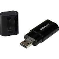 startechcom startechcom tarjeta de sonido estereo usb externa