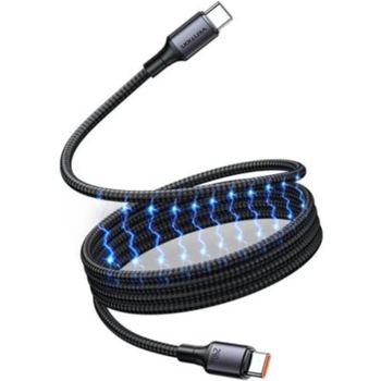 Cable Magnético USB-C Vention TSA 5A 240W 1m Trenzado Negro