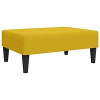 reposapies de terciopelo amarillo 77x55x31 cm vidaxl