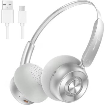 Auriculares Onikuma GT820 inalámbricos con Virtual Surround, micrófono y 65h batería gris