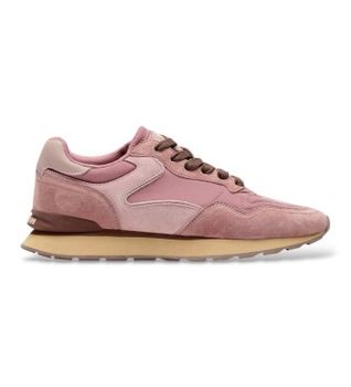 HOFF para mujer. 22602415 Zapatillas de Piel City Retro rosa (39), Plano, Ante, Cordones, Casual