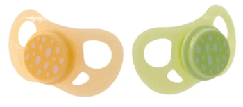Twistshake Chupete Verde Cactus y Beige Caramelo +6m 2 uds