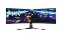 monitor asus 49 xg49vq gaming rog strix curvo dfhd 3840x1440 va up to 144hz 125 srgb dp hdmi usb30 freesync 2 hdr