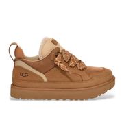 ugg para hombre 1170750 zapatillas de piel lowmel marron 43 plano cordones casual