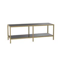 mueble tv basic gris oscuro oro