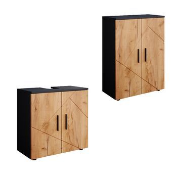 Conjunto De Muebles De Baño Irma 2 Partes, Con Unidad Midi Vicco