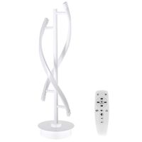 sobremesa lulu 2x8w led 800lm 2700-6000k al68xd16cm blanco