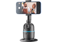 soporte movil - cellularline facecam con reconocimiento facial rotacion completa tecnologia de funcionamiento con gestos universal negro