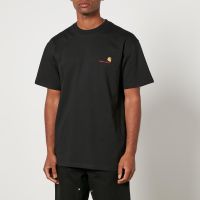 carhartt wip american script cotton-jersey t-shirt - s