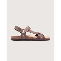 koala bay sandalias sandale bio en cuir marron - atacama para hombre