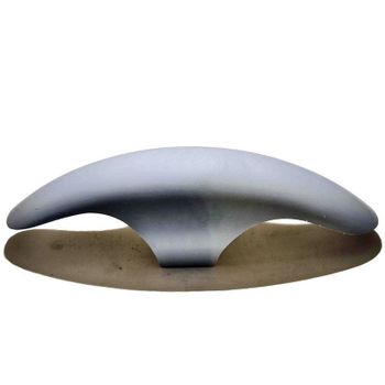 Guardabarros delantero 18''x120mm fibra de vidrio completo