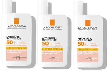 La Roche Posay Anthelios UV-Mune 400 Fluido Color SPF50+ 3x50 ml