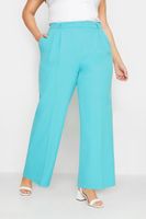 yours pantalon ancho azul agua mujer curvy y tallas grandes yours