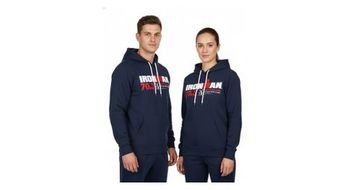 Ironman 70 3 westfriesland sudadera con capucha azul real